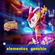 elementos genshin impact fraquezas